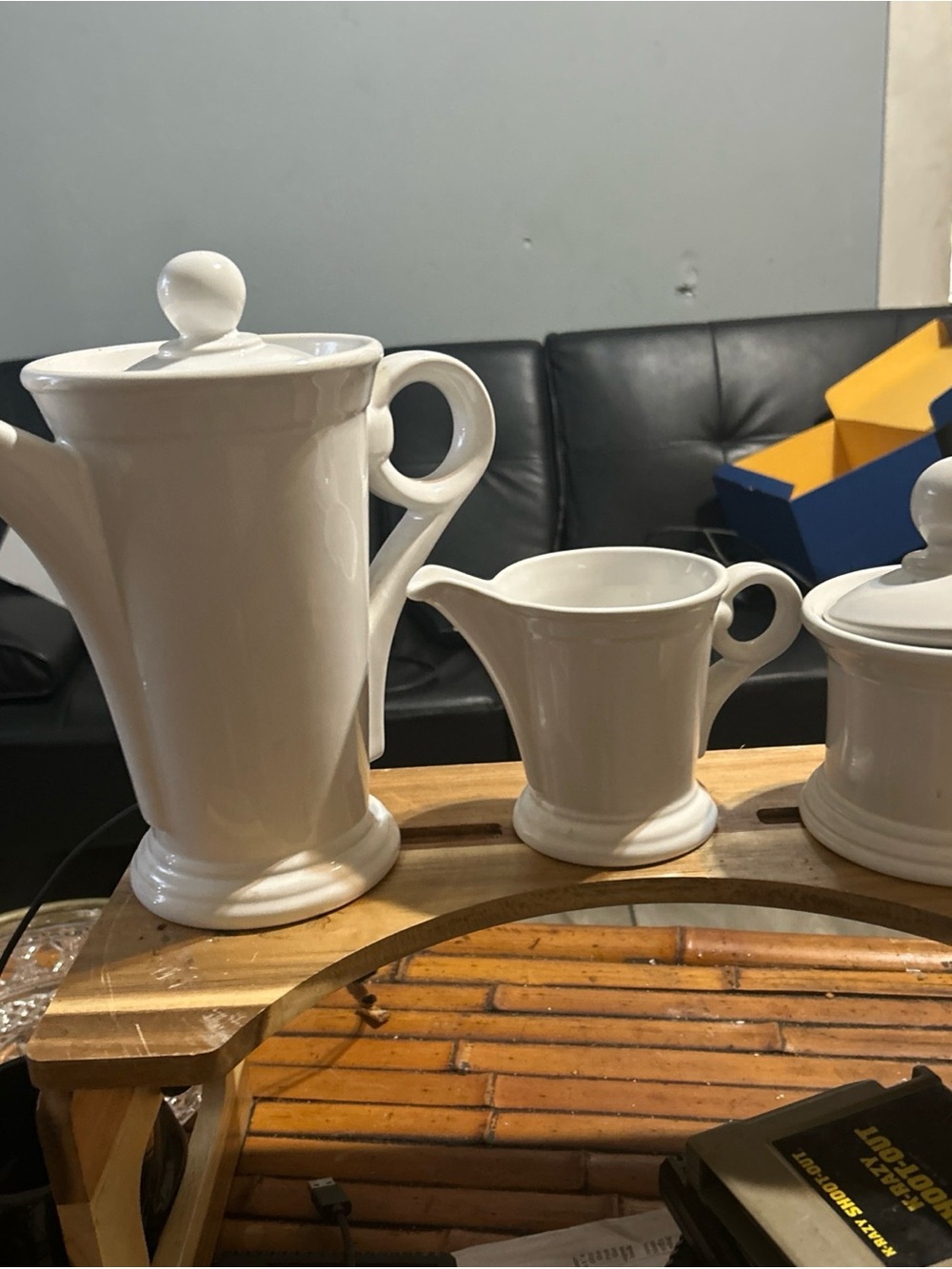 Vintage Nancy Calhoun tea coffee 3pc set